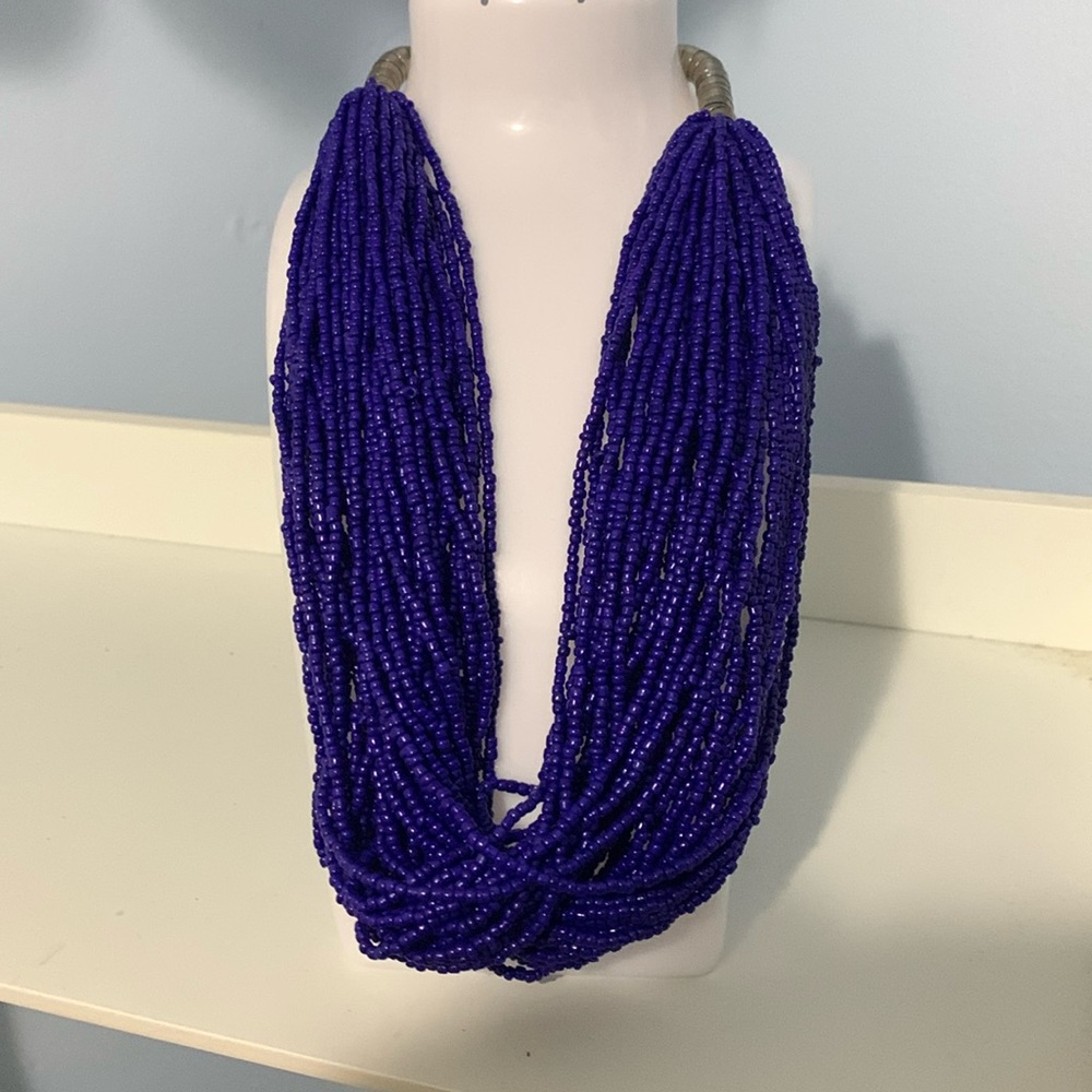 Vintage 80’s beaded necklace
